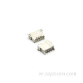 1.25mm 웨이퍼 핀 헤더 커넥터 SMT 유형